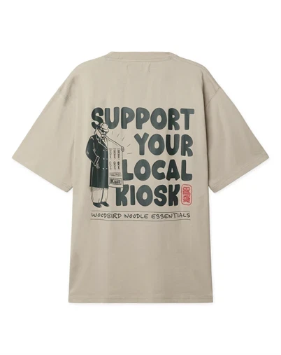 Woodbird - WBBaine Support T-shirt - Taupe